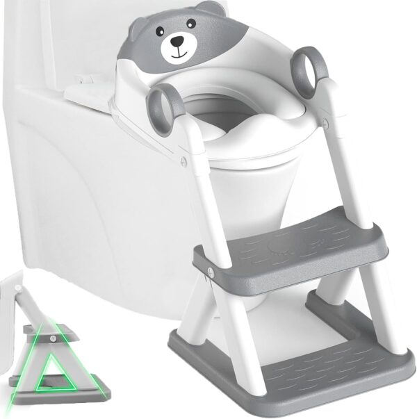 Potty Training Seat Ladder, Kids Boys Girls