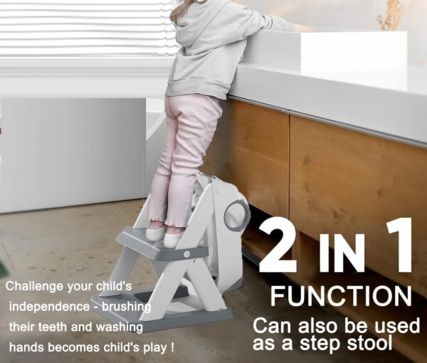 Potty Training Seat Ladder, Kids Boys Girls - Image 3