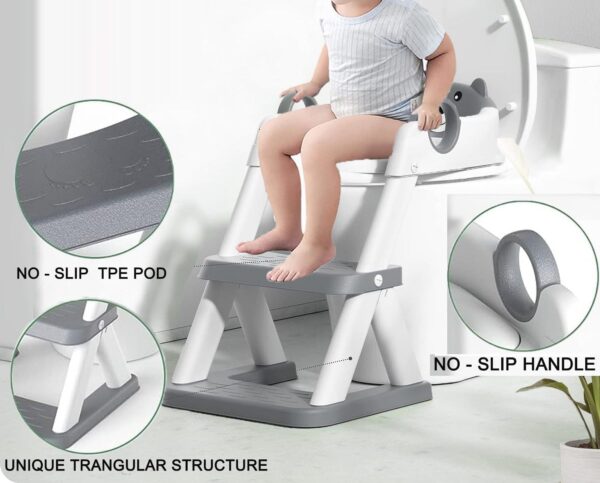 Potty Training Seat Ladder, Kids Boys Girls - Image 6