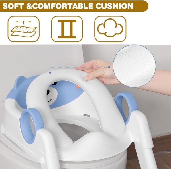 Potty Training Seat Ladder, Kids Boys Girls - Image 7