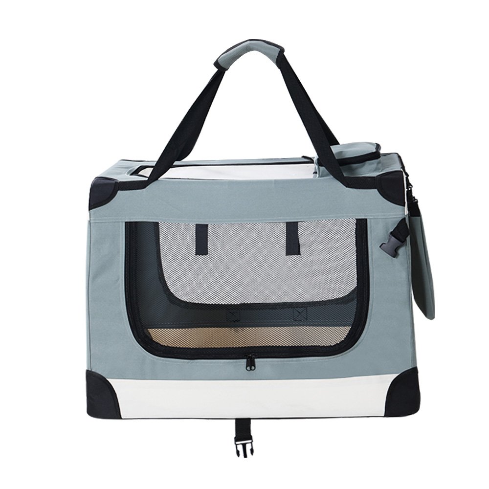 Soft Pet Carrier Crate - Foldable Dog & Cat Travel Bag 3 i.Pet Pet Carrier Soft Crate Dog Cat Travel 70x52CM Portable Foldable Car Large – photo 3