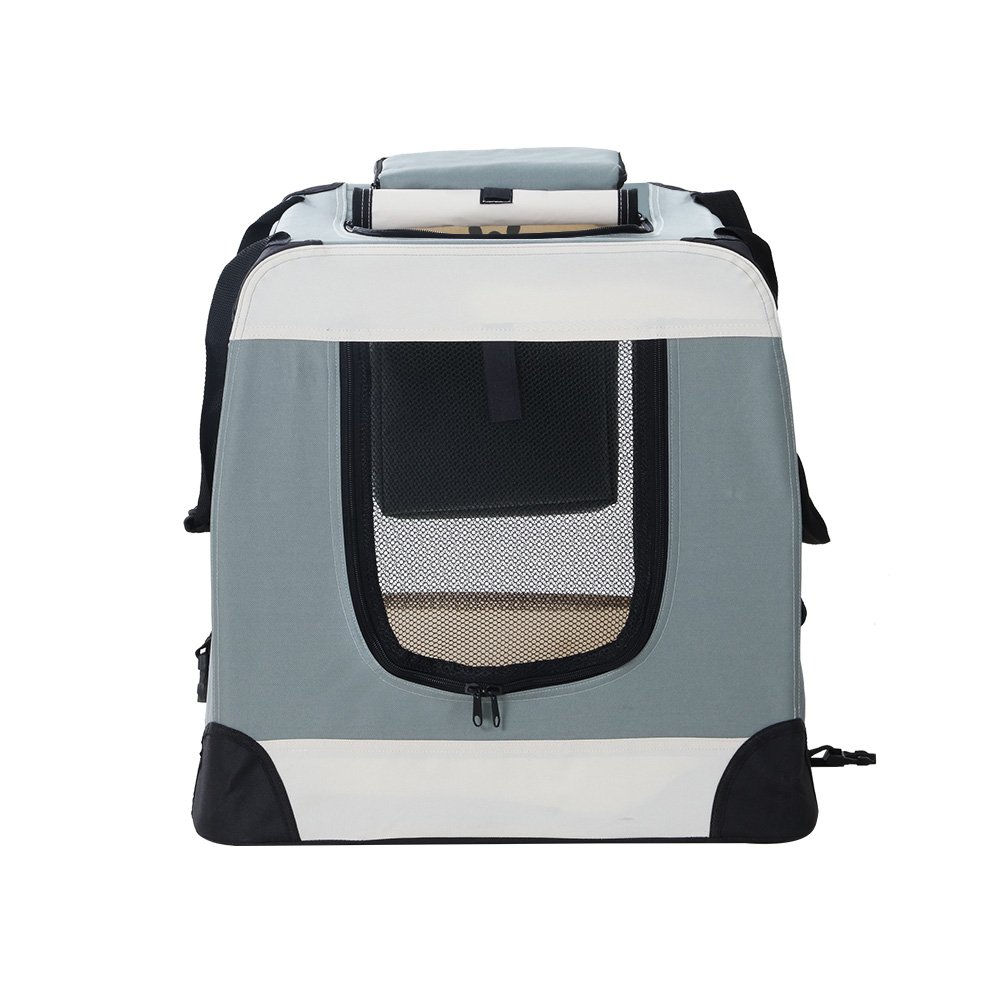 Soft Pet Carrier Crate - Foldable Dog & Cat Travel Bag 4 i.Pet Pet Carrier Soft Crate Dog Cat Travel 70x52CM Portable Foldable Car Large – photo 4