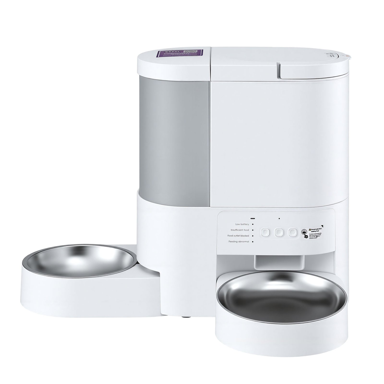 2-in-1 Automatic Pet Feeder & Water Dispenser - WiFi 1 i.Pet Automatic Pet Feeder Water Dispenser 2-in-1 Smart WiFi Dog Cat Food 4L