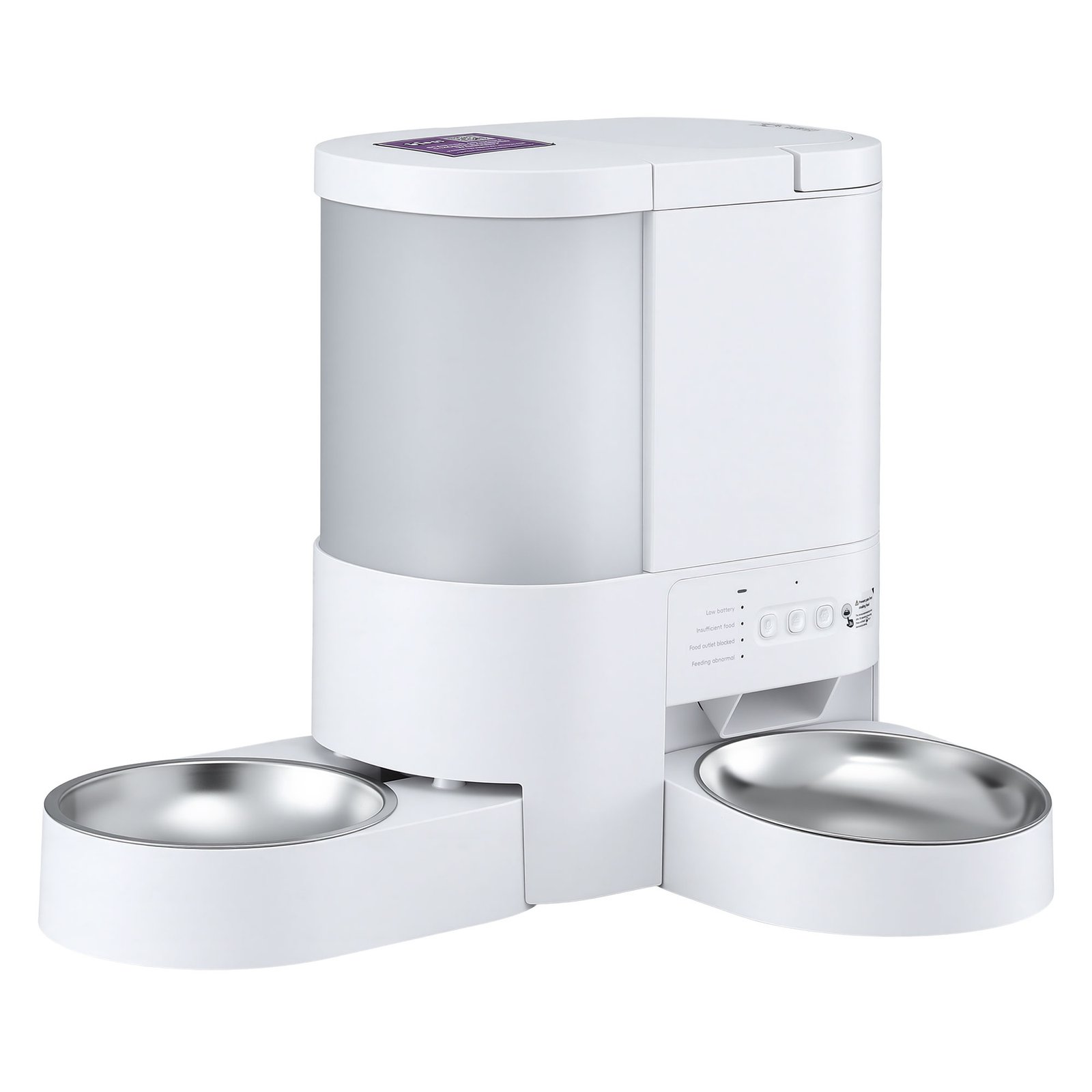 2-in-1 Automatic Pet Feeder & Water Dispenser - WiFi 3 i.Pet Automatic Pet Feeder Water Dispenser 2-in-1 Smart WiFi Dog Cat Food 4L – photo 3