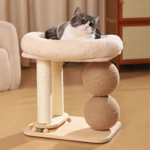 Cat Climbing Frame Bed Multi Functional Stand Cat Tree Condo Furniture for Cats – photo 9