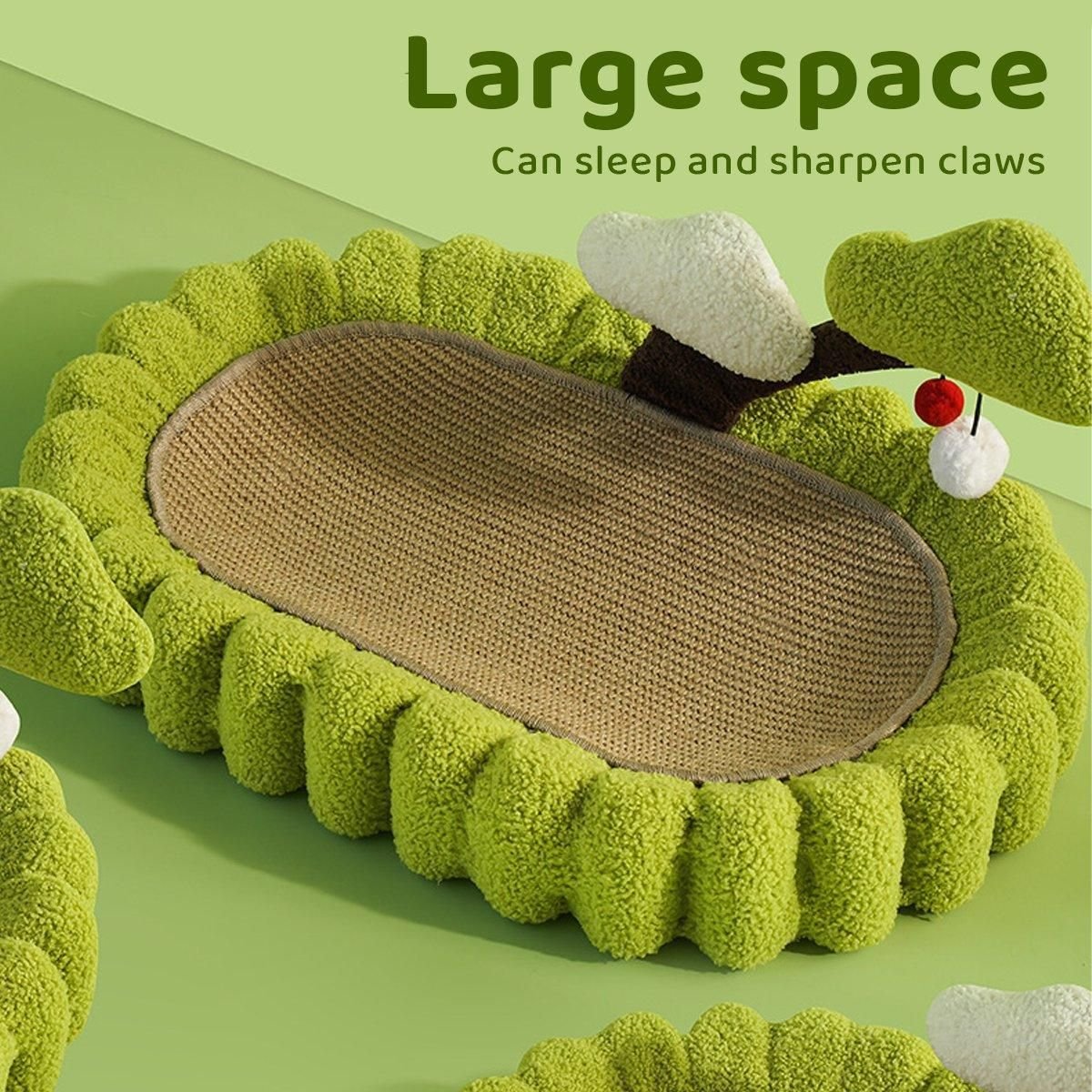 Cat Scratching Bowl with Tree Toy - Sisal Scratcher 6 Durable Cat Scratching Bowl Mat Scratch Post Tree Cat Toy for Long-lasting Fun – photo 6