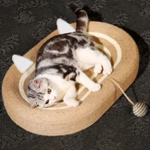 The Little Nest - Your Kitten Friend 3 Sisal Basin Cat Scratch Board Cat Paw Board Basin Cat Bed Kitten Scratcher Pad – photo 12