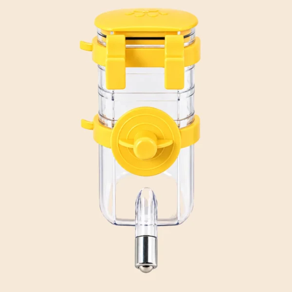 Hanging Pet Water Bottle 350ML Cage Mounted Feeder with Steel Ball Nozzle
