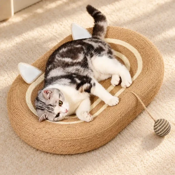 Sisal Basin Cat Scratch Board Cat Paw Board Basin Cat Bed Kitten Scratcher Pad