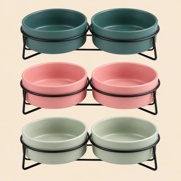 Ceramic Pet Bowl Cat Food Bowl Dog Bowl Drinking Bowl Pet Water Food Dish