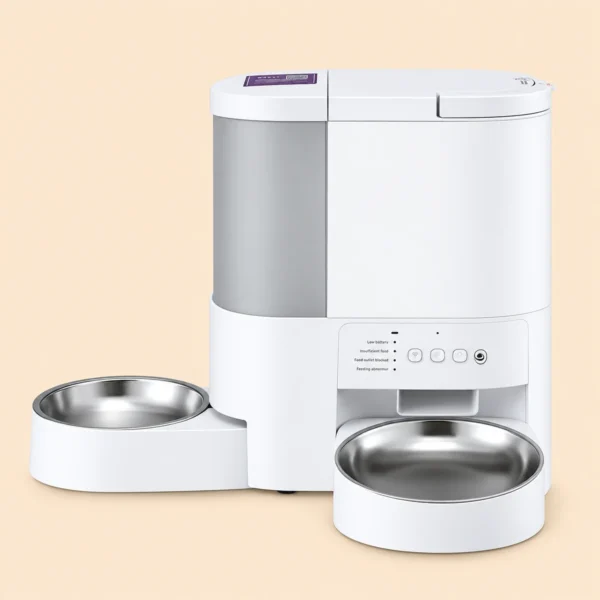i.Pet Automatic Pet Feeder Water Dispenser 2-in-1 Smart WiFi Dog Cat Food 4L
