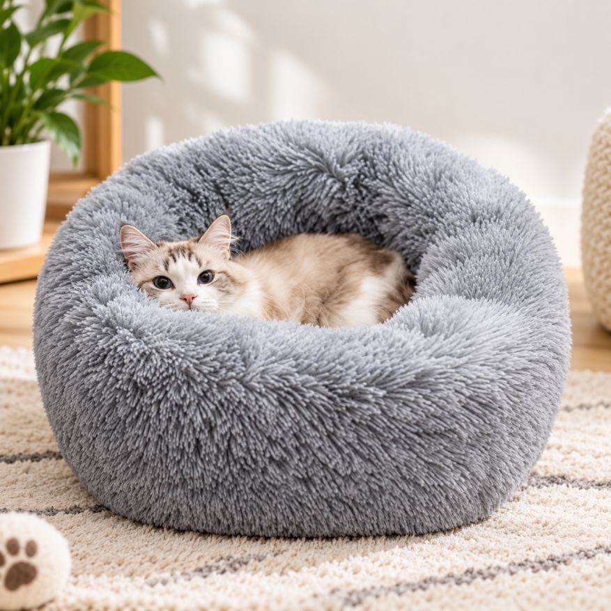 Cat Donut Bed Cat Donut Bed