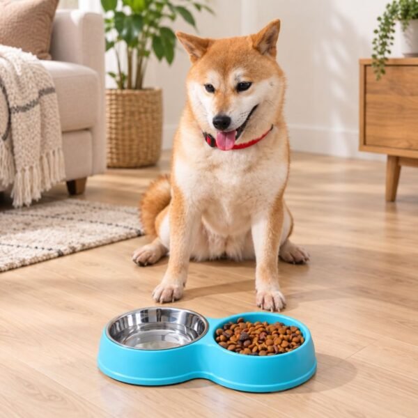 Slow Feeder Pet Bowl for Cats and Dogs