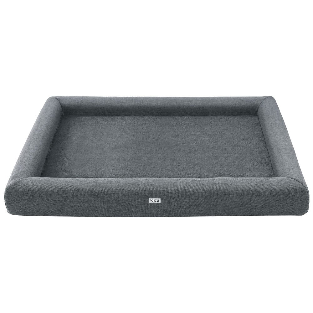 Egg Crate Dog Bed with Washable Cover 3 i.Pet Pet Bed Dog Cat Extra Large Calming Soft Sofa Cushion Egg Crate Washable Grey – photo 3