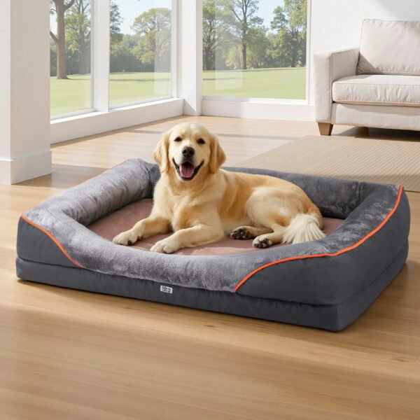 i.Pet Pet Bed Orthopedic Washable Dog Bed Plush Fleece Sofa Cushion Mat – photo 7