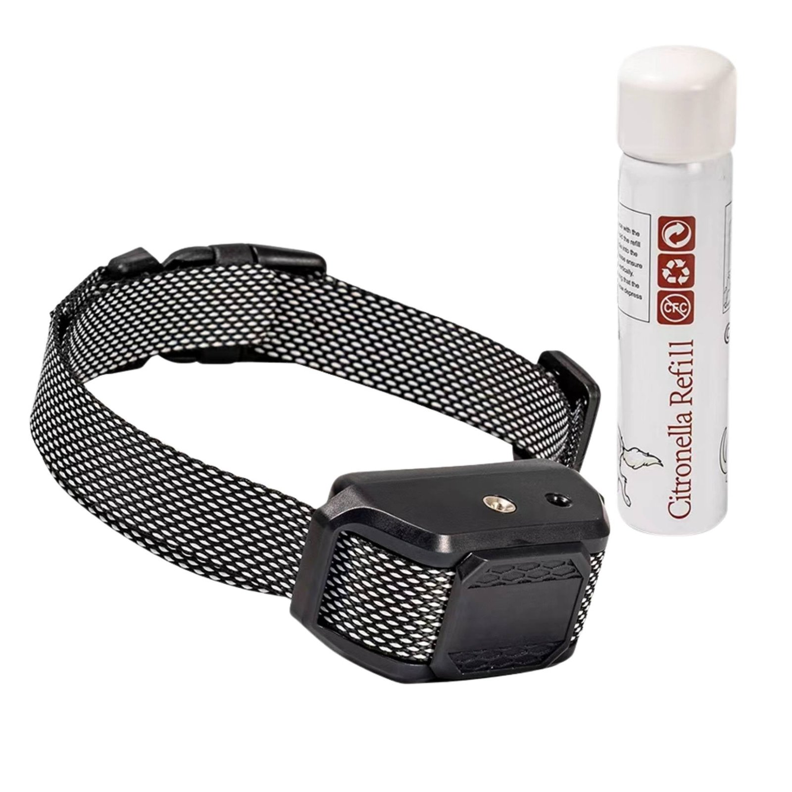 Citronella Dog Bark Collar - Rechargeable & Automatic 1 Rooster Farms Dog Bark Training Collar Citronella + Sound Rechargeable Automatic