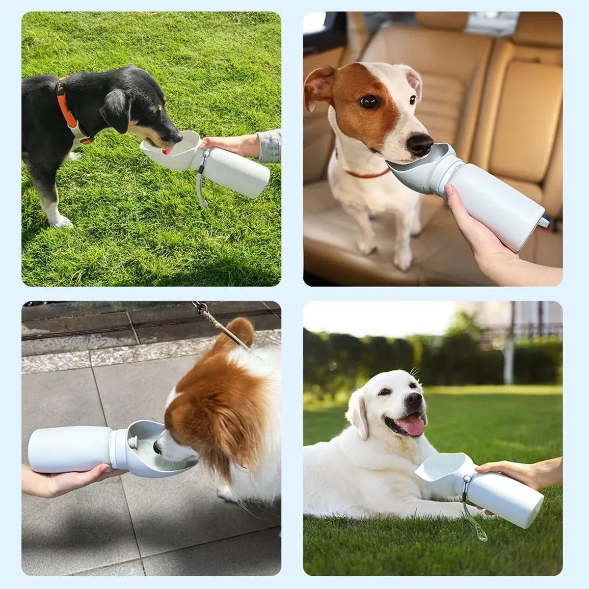 550ml Portable Dog Water Bottle - Foldable & Leakproof 7 Dog Water Drinking Device for Walk Basic Portable Foldable Outdoor Travel Cup – photo 8