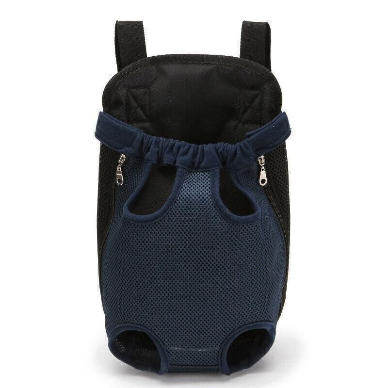 Mesh Pet Carrier Backpack for Cats & Small Dogs 9 M Size Pet Carrier Dog Cat Puppy Front Back Backpack Shoulder Carry Sling Pouch Bag - Black – photo 9