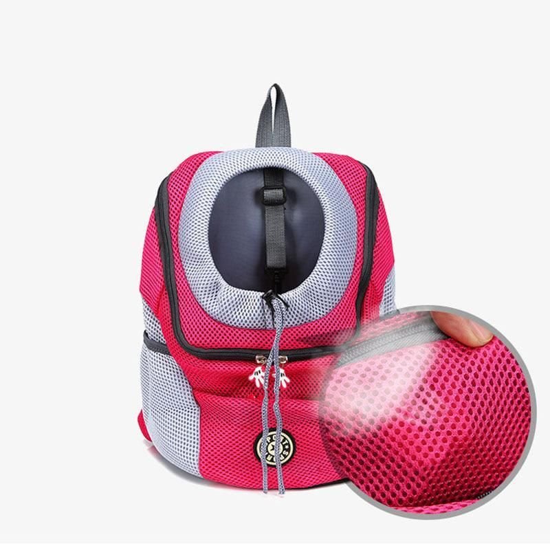 Adjustable Pet Carrier Backpack for Cats & Small Dogs 11 L Size Puppy Travel Mesh Pet Dog Carrier Backpack Front Travel Portable Shoulder Bag - Green – photo 11