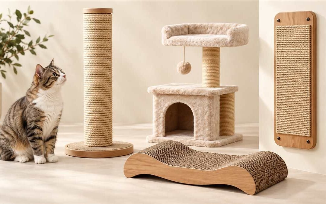 Cat Scratchers Explained – Posts, Boards, Trees & Walls