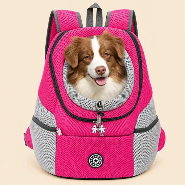 Puppy Travel Mesh Pet Dog Carrier Backpack Front Travel Portable Shoulder Bag